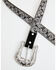 Image #2 - Shyanne Women's Rhinestone Paisley Print Belt, Black, hi-res