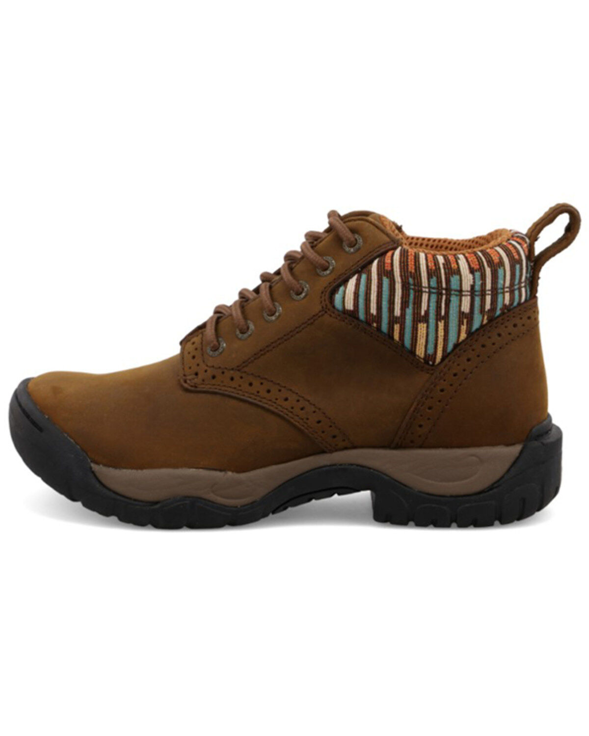 Image #3 - Twisted X Women's 4" All Around Lace-Up Hiking Work Boot - Soft Toe, Brown, hi-res