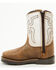 Image #3 - Cody James Toddler Boys' Little Luke Western Boots - Square Toe, Brown, hi-res