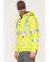 Image #2 - Carhartt Men's Hi-Vis Loose Fit Thermal Full-Zip Hooded Work Jacket, Bright Green, hi-res