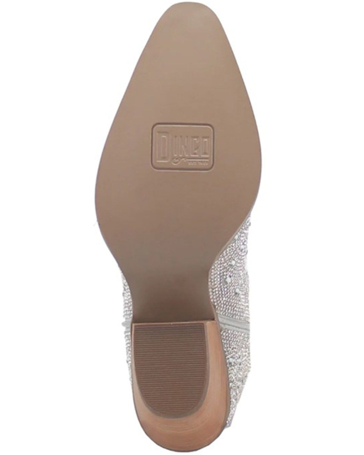 Image #7 - Dingo Women's Silver Dollar Western Boots - Snip Toe, Silver, hi-res