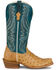 Image #2 - Tony Lama Women's Zaire Exotic Full Quill Ostrich Western Boots - Square Toe, Tan, hi-res