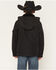 Image #4 - Urban Republic Boys' Fur Lined Jacket, Black, hi-res