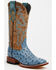 Image #1 - Tanner Mark Women's Bluebonnet Western Boots - Broad Square Toe, Blue, hi-res