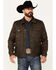 Image #1 - Moonshine Spirit&reg; Men's Coated Denim Jacket, Brown, hi-res