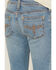 Image #4 - Shyanne Little Girls' Light Wash Shayla Bootcut Stretch Denim Riding Jeans, Light Wash, hi-res