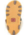 Image #7 - Twisted X Infant Kid's Cheetah Print Shoes - Moc Toe, Tan, hi-res