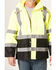 Image #4 - Utility Pro Men's HiVis Waterproof Rain Jacket, Yellow, hi-res