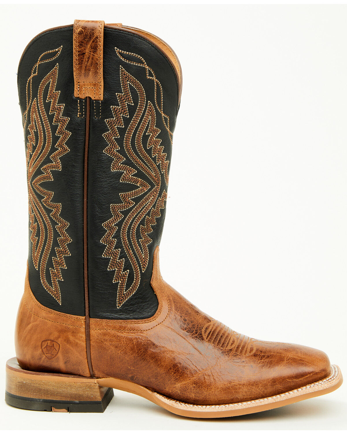 Image #2 - Ariat Men's Baxter Western Boots - Broad Square Toe, Tan, hi-res