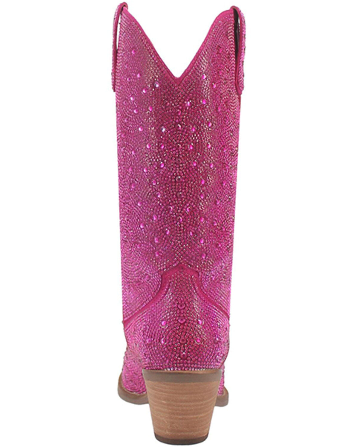 Image #5 - Dingo Women's Silver Dollar Western Boots - Snip Toe, Fuchsia, hi-res
