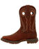 Image #3 - Durango Women's Chestnut Lady Rebel Performance Western Boots - Square Toe, Chestnut, hi-res