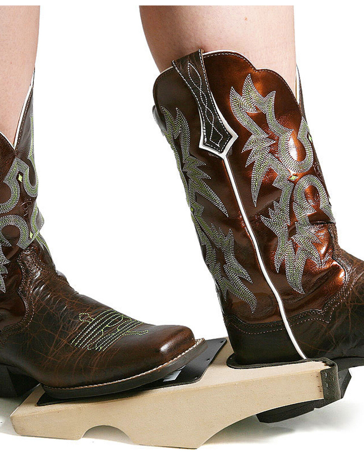Image #2 - BB Ranch&reg; Large Boot Barn Logo Boot Jack, Beige/khaki, hi-res