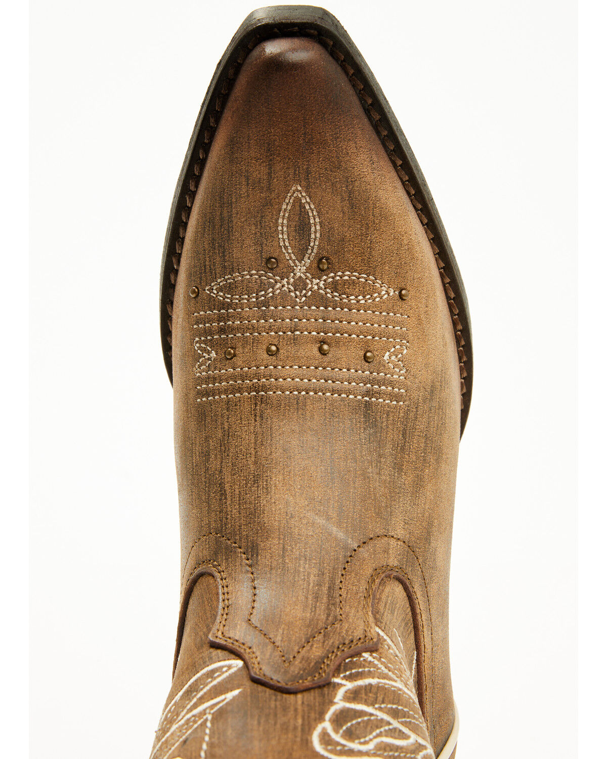 Image #6 - Shyanne Women's Toba Western Boots - Snip Toe, Brown, hi-res