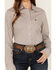 Image #3 - Cinch Women's Medallion Print Long Sleeve Button-Down Stretch Western Shirt, Light Purple, hi-res