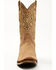 Image #4 - Corral Men's Suede Western Boots - Square Toe, Sand, hi-res