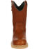 Image #10 - Georgia Boot Men's Wellington Barracuda Work Boots - Steel Toe, Brown, hi-res