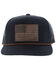 Image #3 - Hooey Men's Liberty Roper Trucker Cap, Black, hi-res