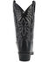 Image #9 - Laredo Men's Embroidered Round Toe Western Boots, Black, hi-res