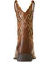 Image #3 - Ariat Girls' Round Up Bliss Western Boots - Broad Square Toe, Brown, hi-res