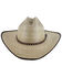 Image #4 - Cody James&reg; Men's Brown Trimmed Straw Hat, Natural, hi-res