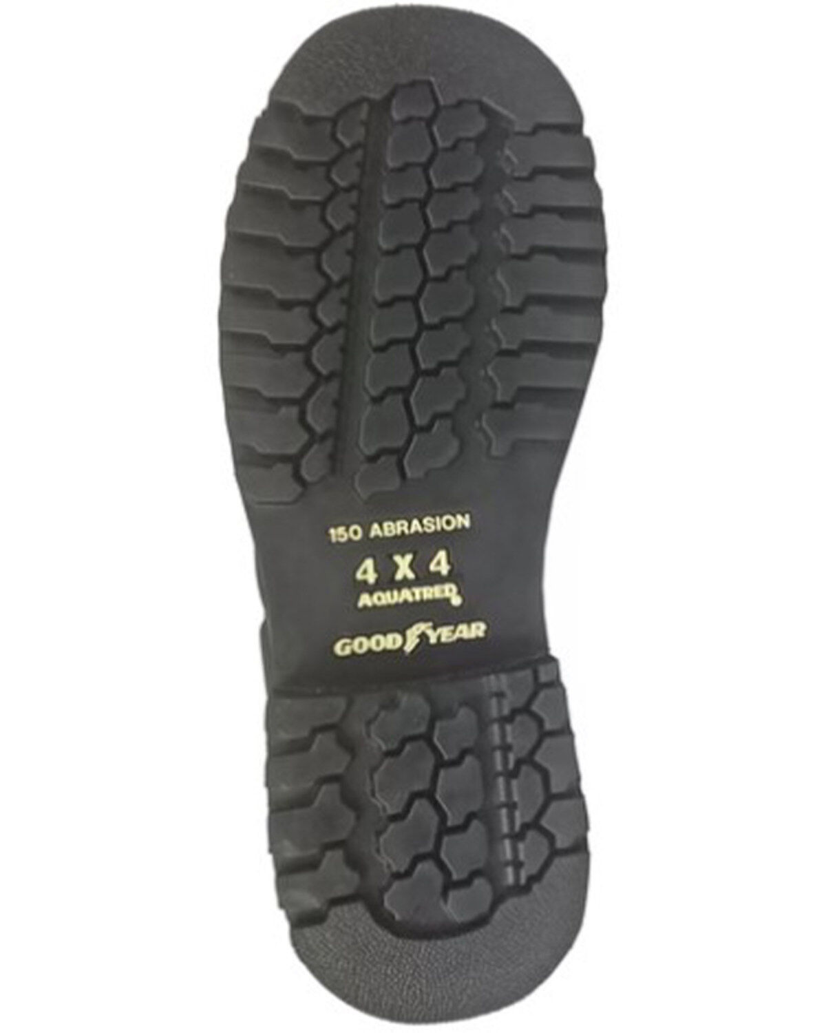 Image #7 - Hoss Men's Bronc 6" Lace-Up Waterproof Work Boots - Composite Toe, Black, hi-res