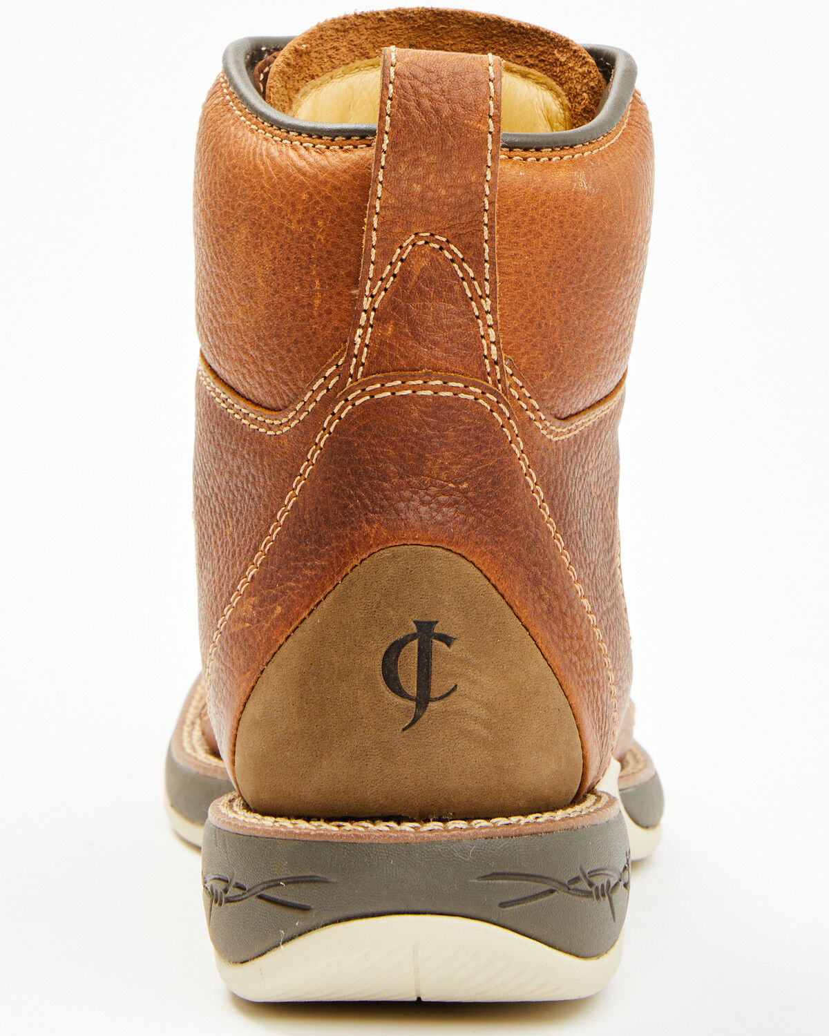Image #5 - Cody James Men's 6.5" Xero Lite Lace-Up Moc Work Boots - Composite Toe, Brown, hi-res
