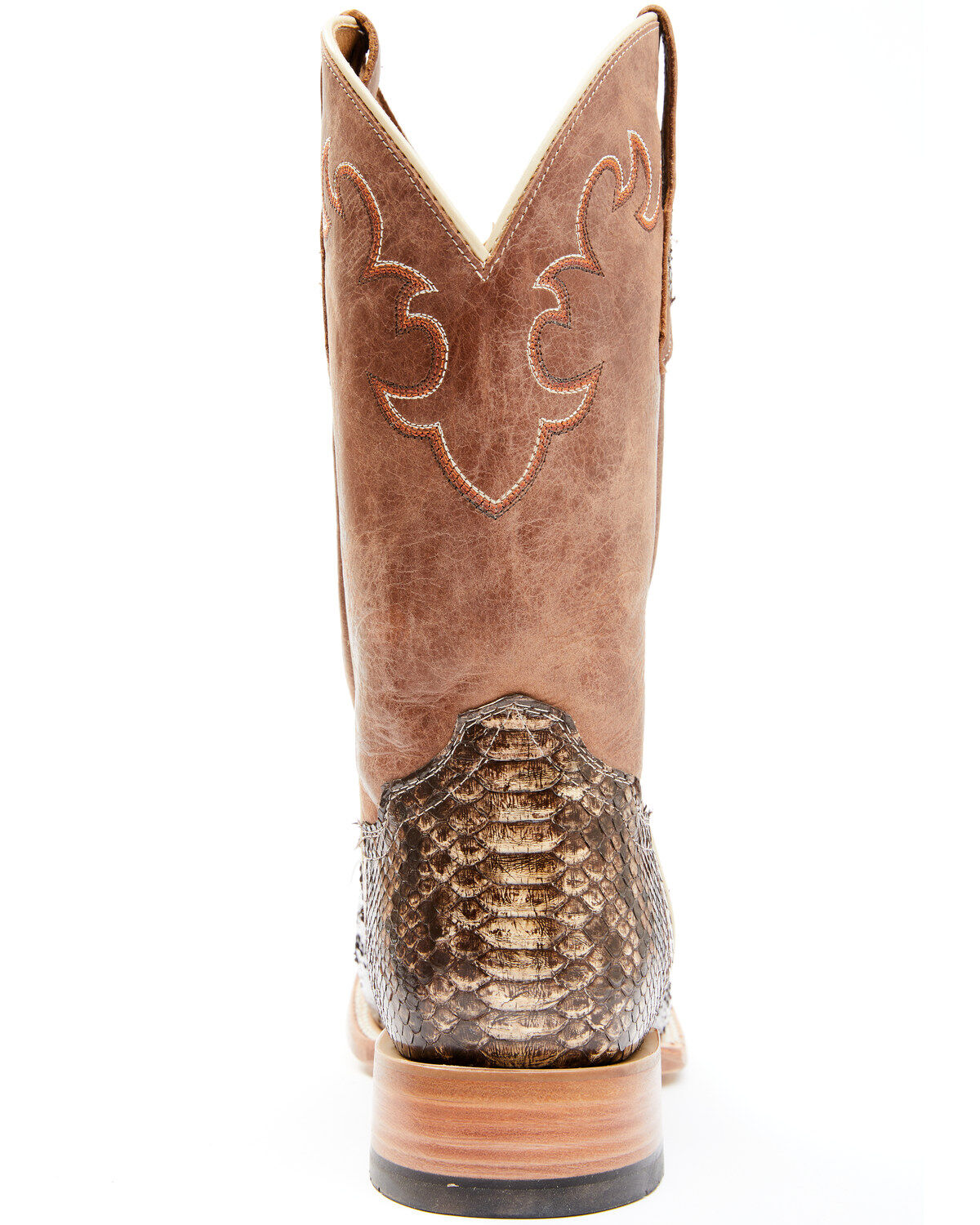 Image #5 - Cody James Men's Exotic Python Western Boots - Broad Square Toe, Python, hi-res