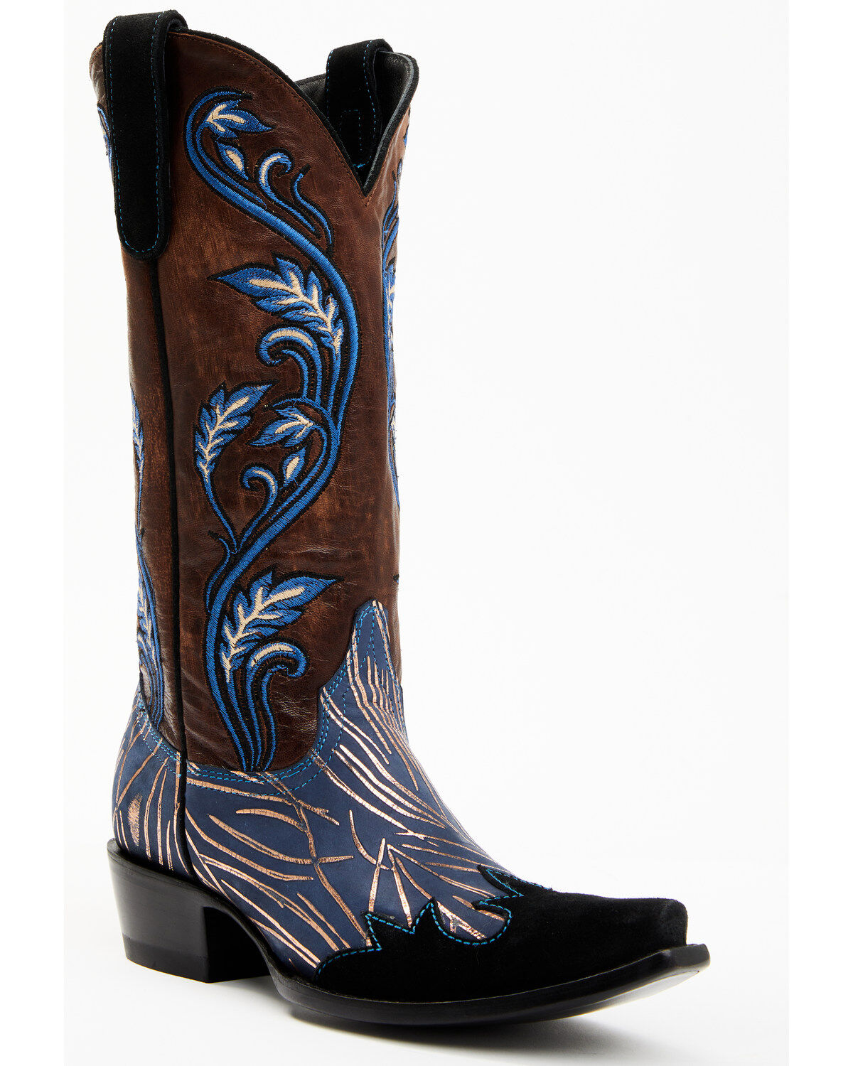 Image #1 - Yippee Ki Yay by Old Gringo Women's Elva Western Boots - Snip Toe, Brown, hi-res