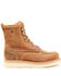 Image #2 - Hawx Men's 8" Wedge Work Boots - Soft Toe, Brown, hi-res