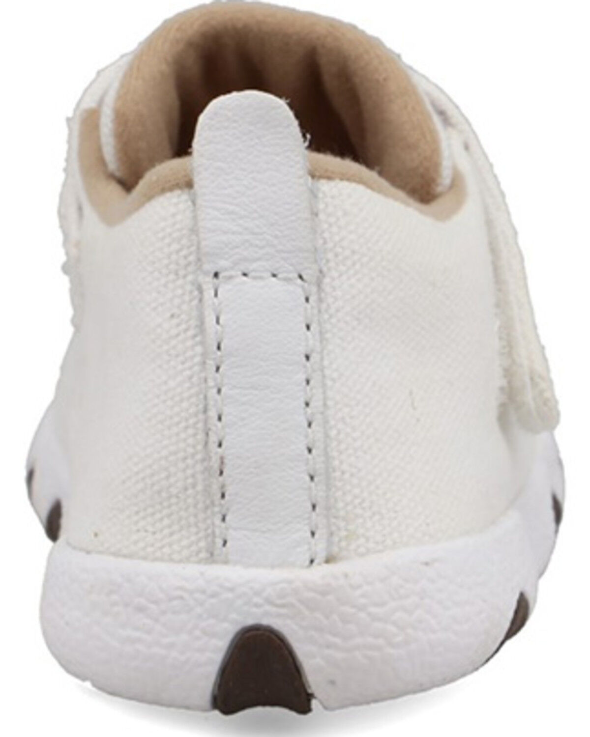 Image #5 - Twisted X Infant Kid's Southwestern Print Driving Mocs, White, hi-res