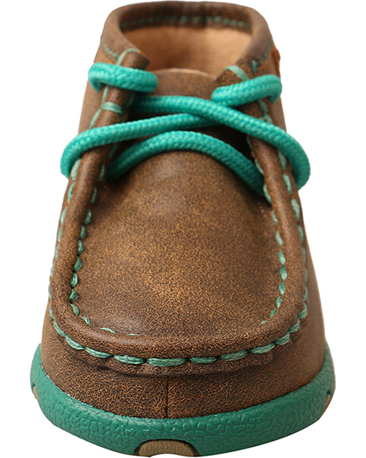 Image #4 - Twisted X Infant Kid's Bomber Driving Mocs, Brown, hi-res