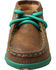 Image #4 - Twisted X Infant Kid's Bomber Driving Mocs, Brown, hi-res