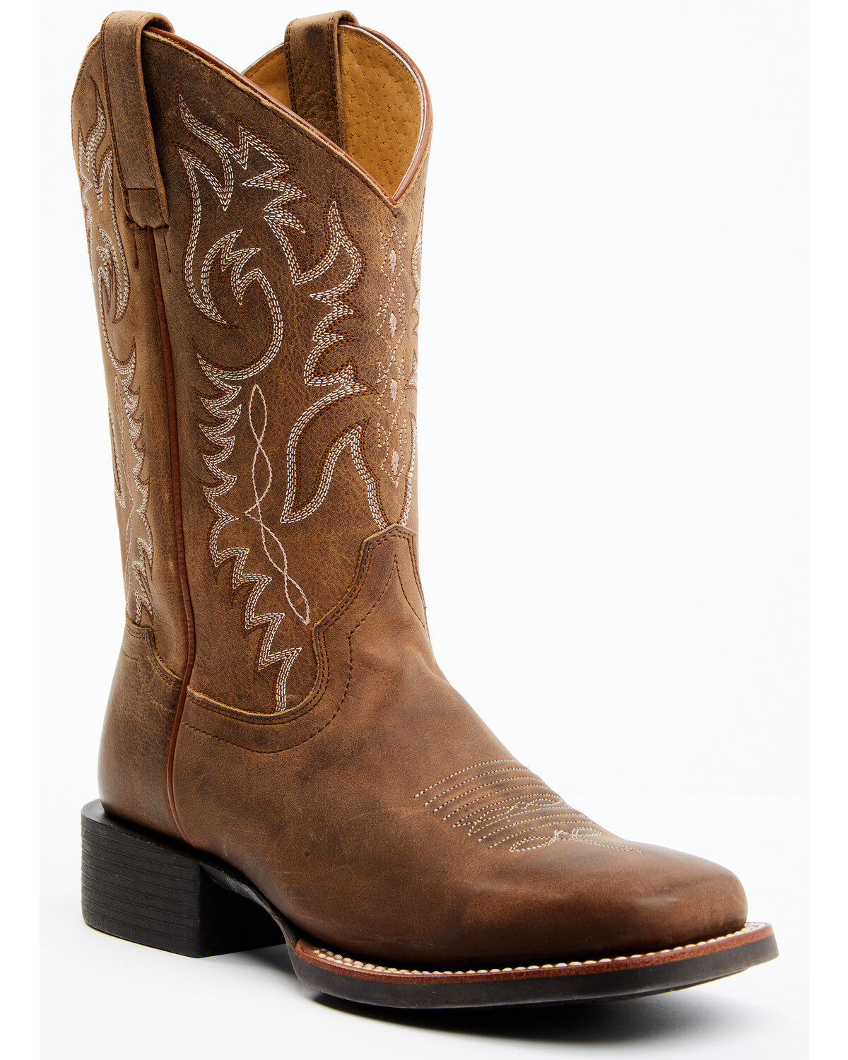Shyanne Women's Shayla Xero Gravity Western Performance Boots - Broad Square Toe, Tan, hi-res