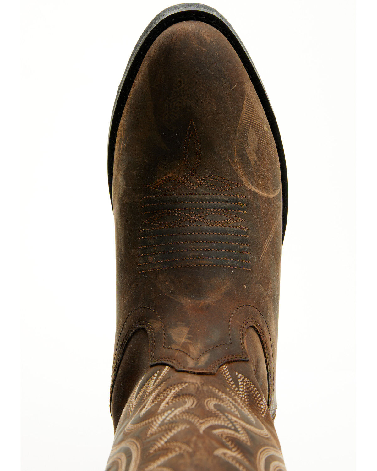 Image #6 - Durango Men's Shyloh Western Boots - Round Toe, Brown, hi-res