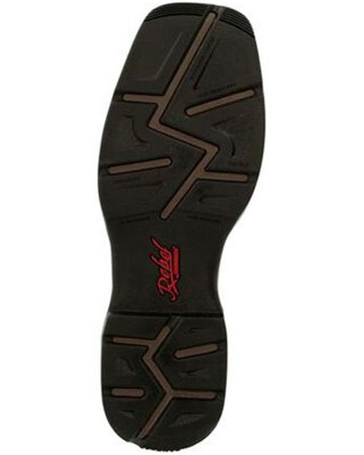 Image #7 - Durango Men's Colorado Flag Performance Western Boots - Square Toe, Brown, hi-res