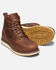 Image #5 - Keen Men's San Jose Work Boots - Aluminum Toe, Lt Brown, hi-res