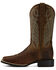 Image #2 - Ariat Women's Round Up Western Boots - Square Toe, Brown, hi-res