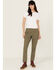 Image #1 - Carhartt Women's Force Relaxed Fit Ripstop Work Pants, Olive, hi-res
