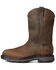 Image #2 - Ariat Men's WorkHog&reg; Patriot Waterproof Western Work Boots - Carbon Toe, Brown, hi-res