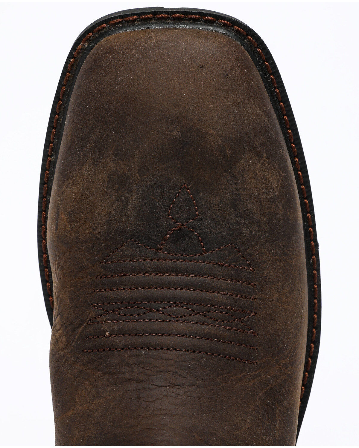 Image #6 - Ariat Men's Groundbreaker H20 Boots - Soft Toe, Dark Brown, hi-res