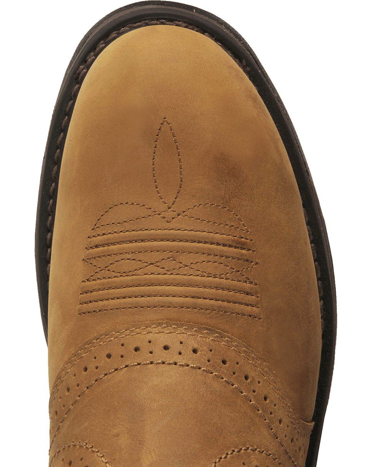 Image #6 - Ariat Men's H20 WorkHog&reg; Work Boots - Soft Toe, Aged Bark, hi-res