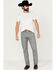 Image #1 - Levi's Men's 501 Original Fit Straight Leg Jeans, Silver, hi-res