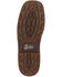 Image #7 - Justin Men's Broncy Waterproof Western Work Boots - Composite Toe, Brown, hi-res
