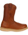 Image #8 - Georgia Boot Men's Wellington Barracuda Work Boots - Steel Toe, Brown, hi-res