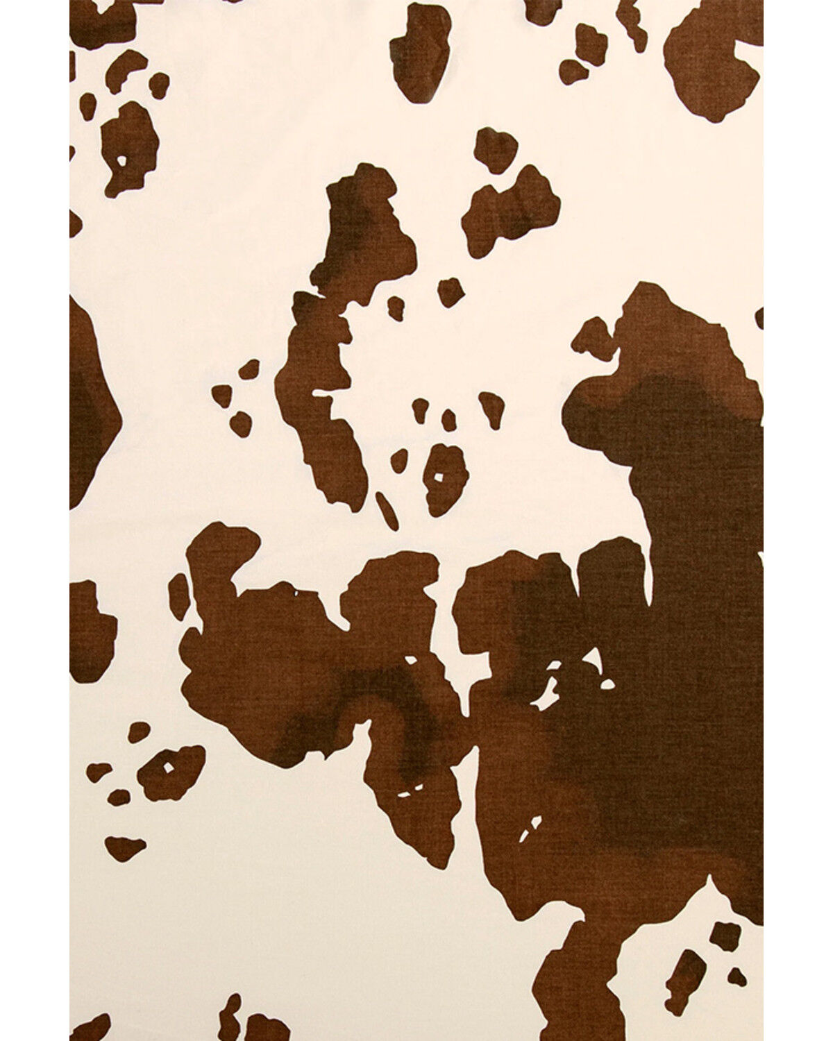 Image #4 - HiEnd Accents 200TC Cotton Elsa Cowhide 3 Piece Sheet Set - Twin Size, Chocolate, hi-res