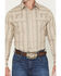 Image #3 - Stetson Men's Wallpaper Floral Print Long Sleeve Snap Western Shirt, Brown, hi-res