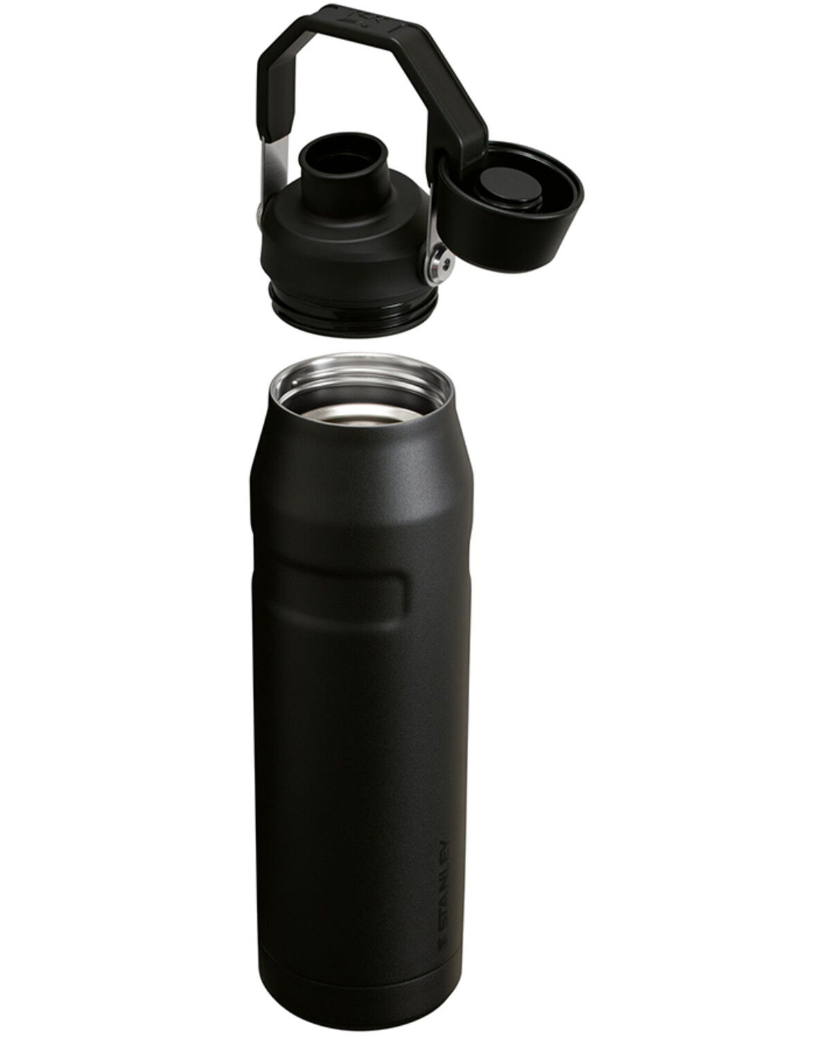 Image #3 - Stanley 36oz IceFlow&trade; Bottle with Fast Flow Lid, Black, hi-res