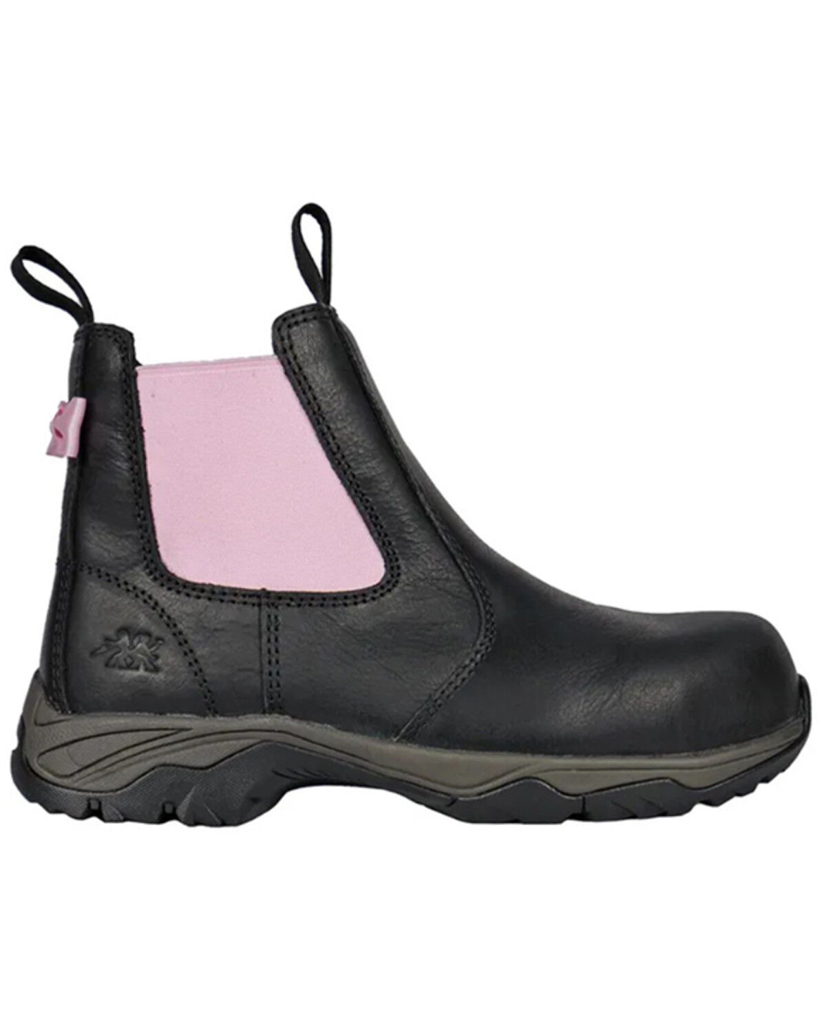 Image #2 - Moxie Traders Women's Angel Pull-On Slip Resistant Work Boots - Composite Toe, Black, hi-res