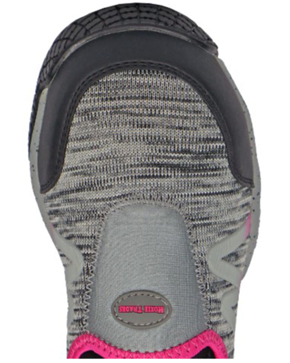 Image #6 - Moxie Trades Women's Zena Slip-On Work Shoes - Composite Toe, Grey, hi-res
