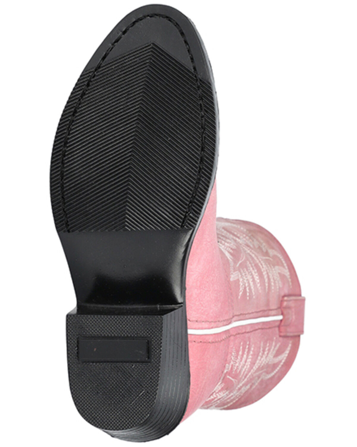 Image #7 - Smoky Mountain Girls' Denver Western Boots - Round Toe, Pink, hi-res